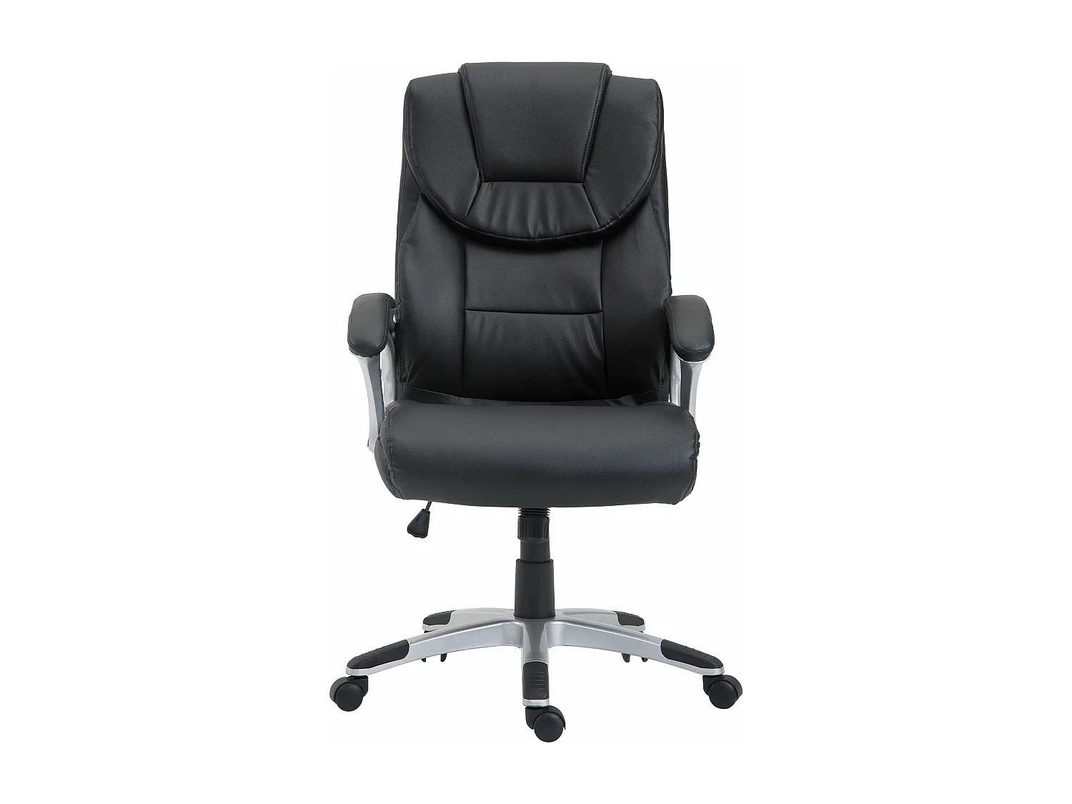 Chaise de bureau - Similicuir & Nature - Noir - Texas V2