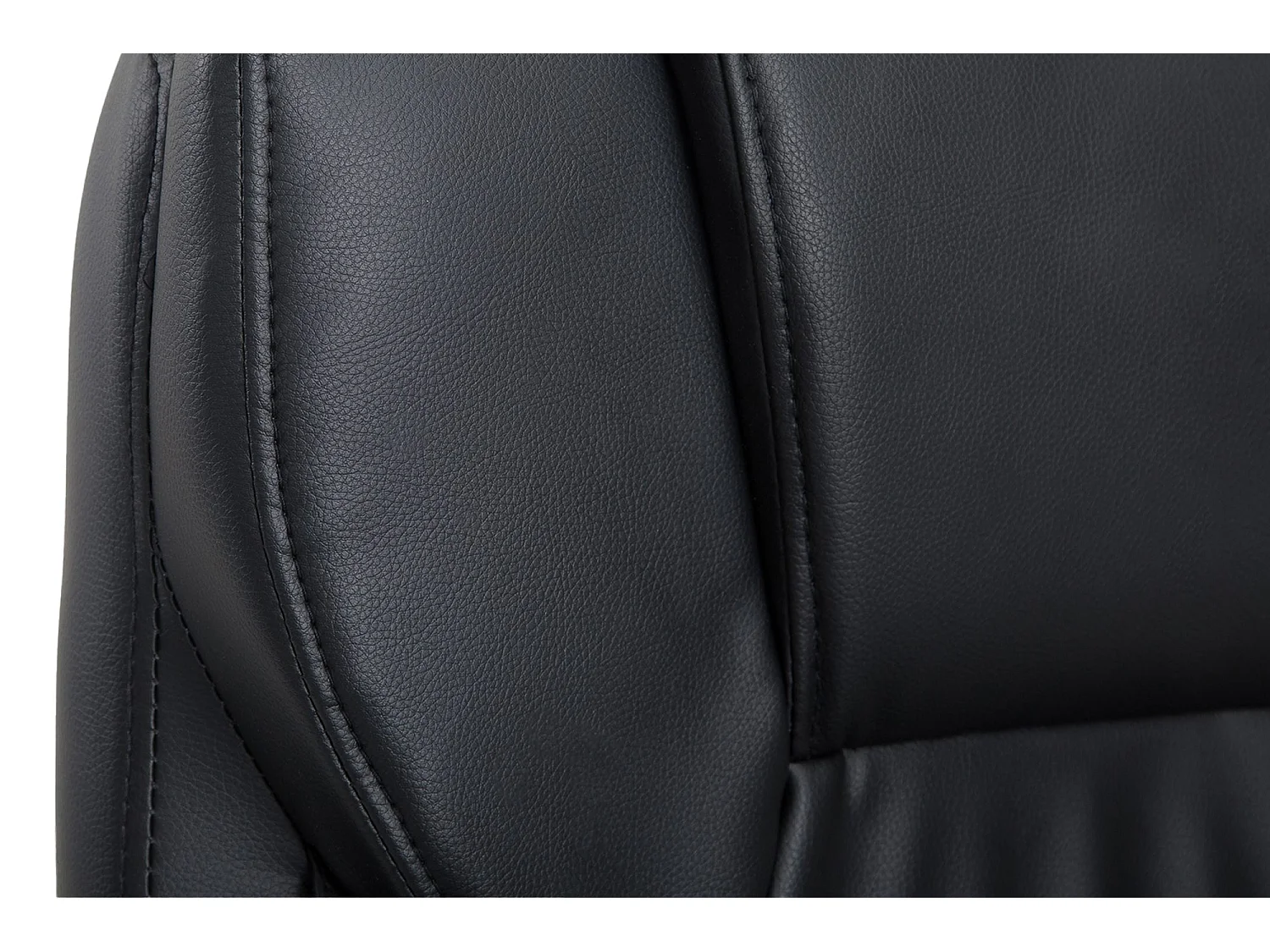 Chaise de bureau - Similicuir & Nature - Noir - Texas V2