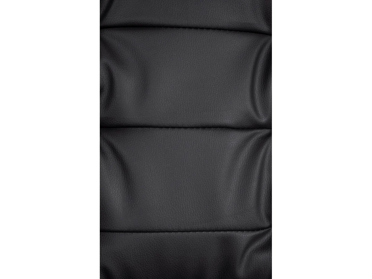 Chaise de bureau - Similicuir - Noir - Oxygen