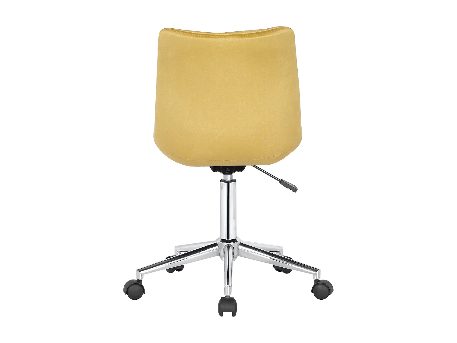 Bureaustoel - Fluweel - geel - Medford