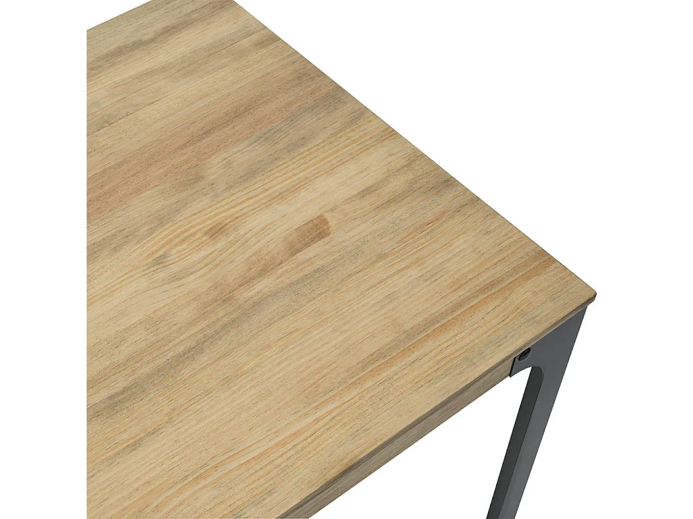 Table salle à manger Bristol. Style industriel vintage  80x80x75 cm.