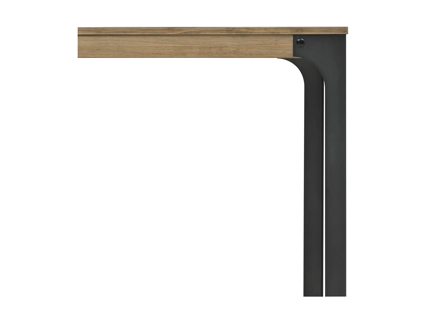 Table salle à manger Bristol. Style industriel vintage  80x80x75 cm.