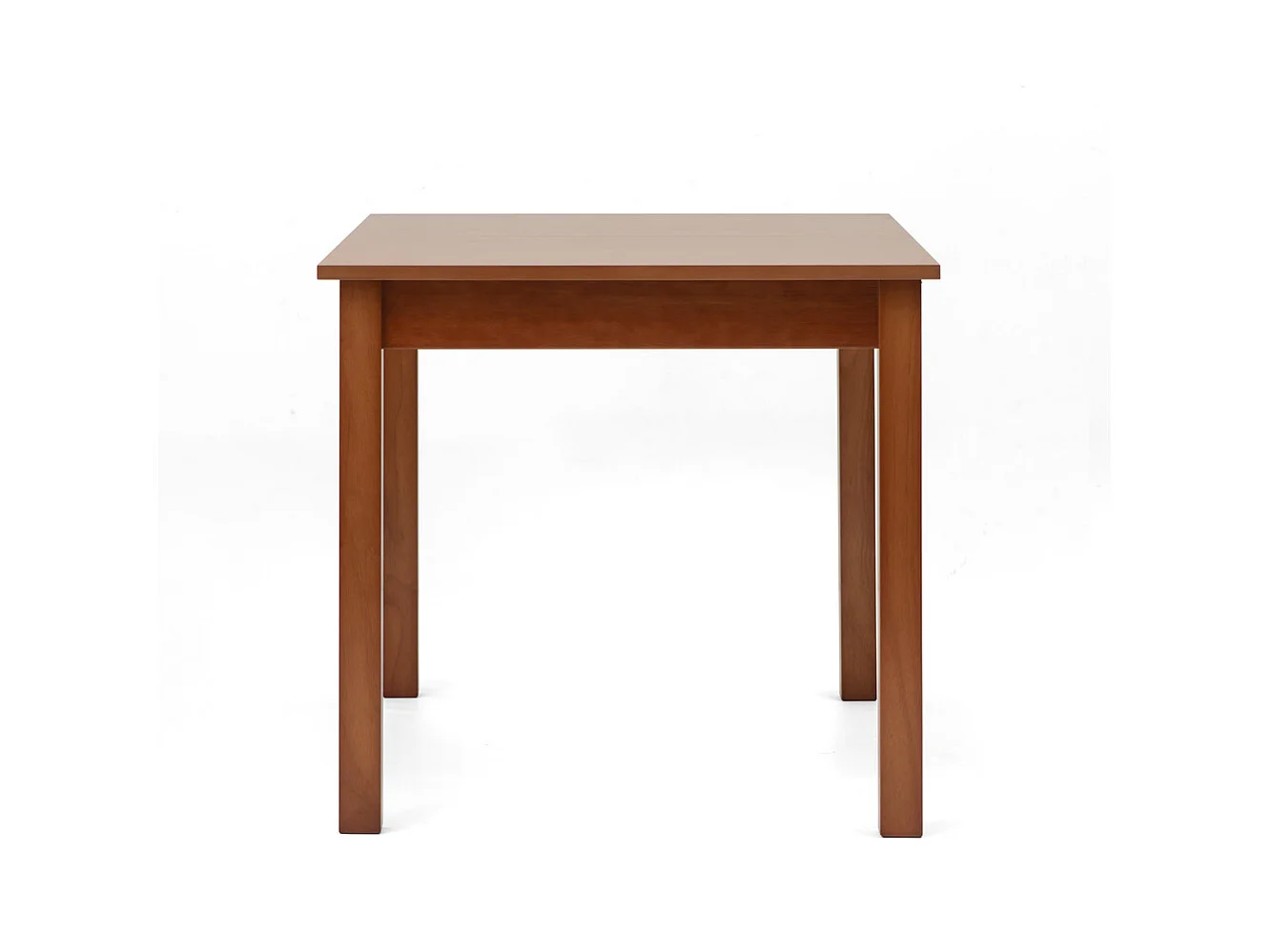 Mesa de Comedor extensible 120/150x80x75cm en maderas naturales color cerezo