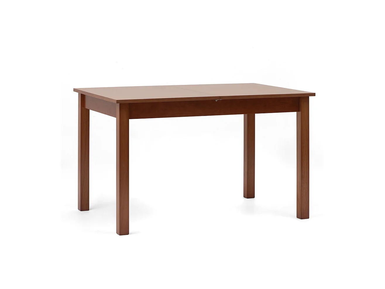 Ausziehbarer Esstisch 120/150x80x75cm in Naturholz kirschbaumfarben