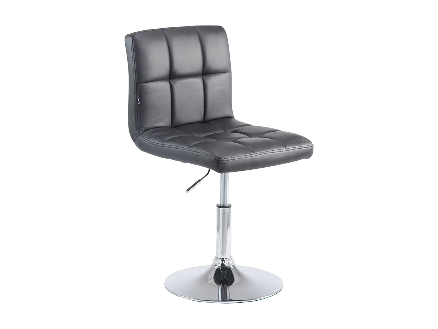 Lot de 4  Chaise longue - Similicuir - Noir - Palma V2