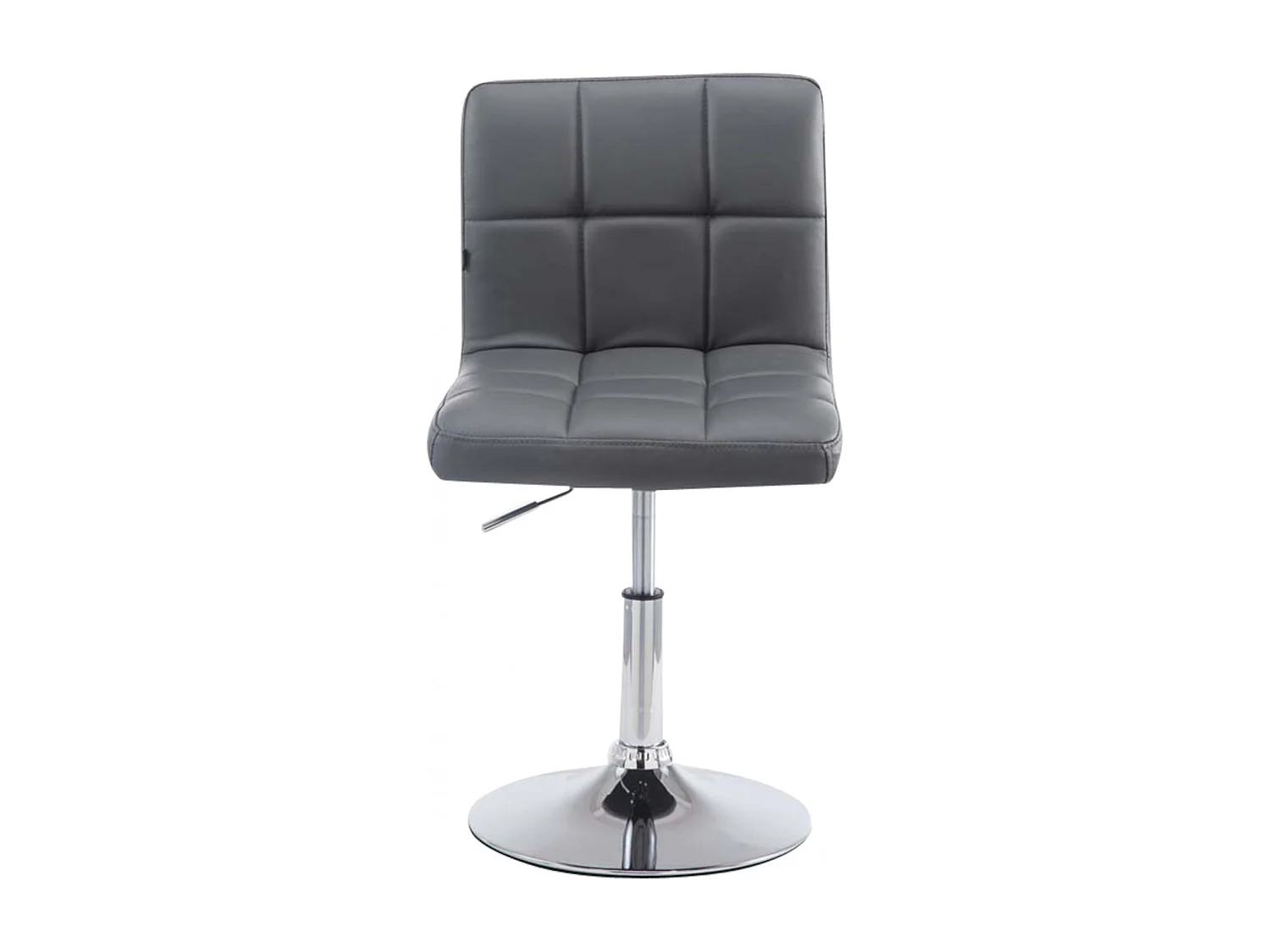 Lot de 4  Chaise longue - Similicuir - Gris - Palma V2