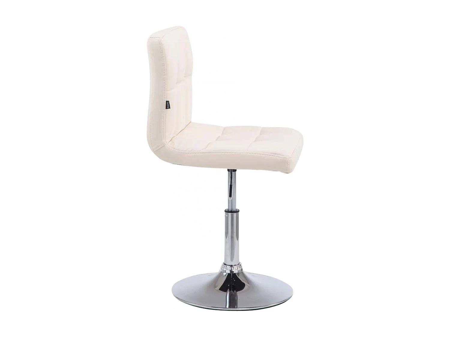 Lot de 4  Chaise longue - Similicuir - Crème - Palma V2