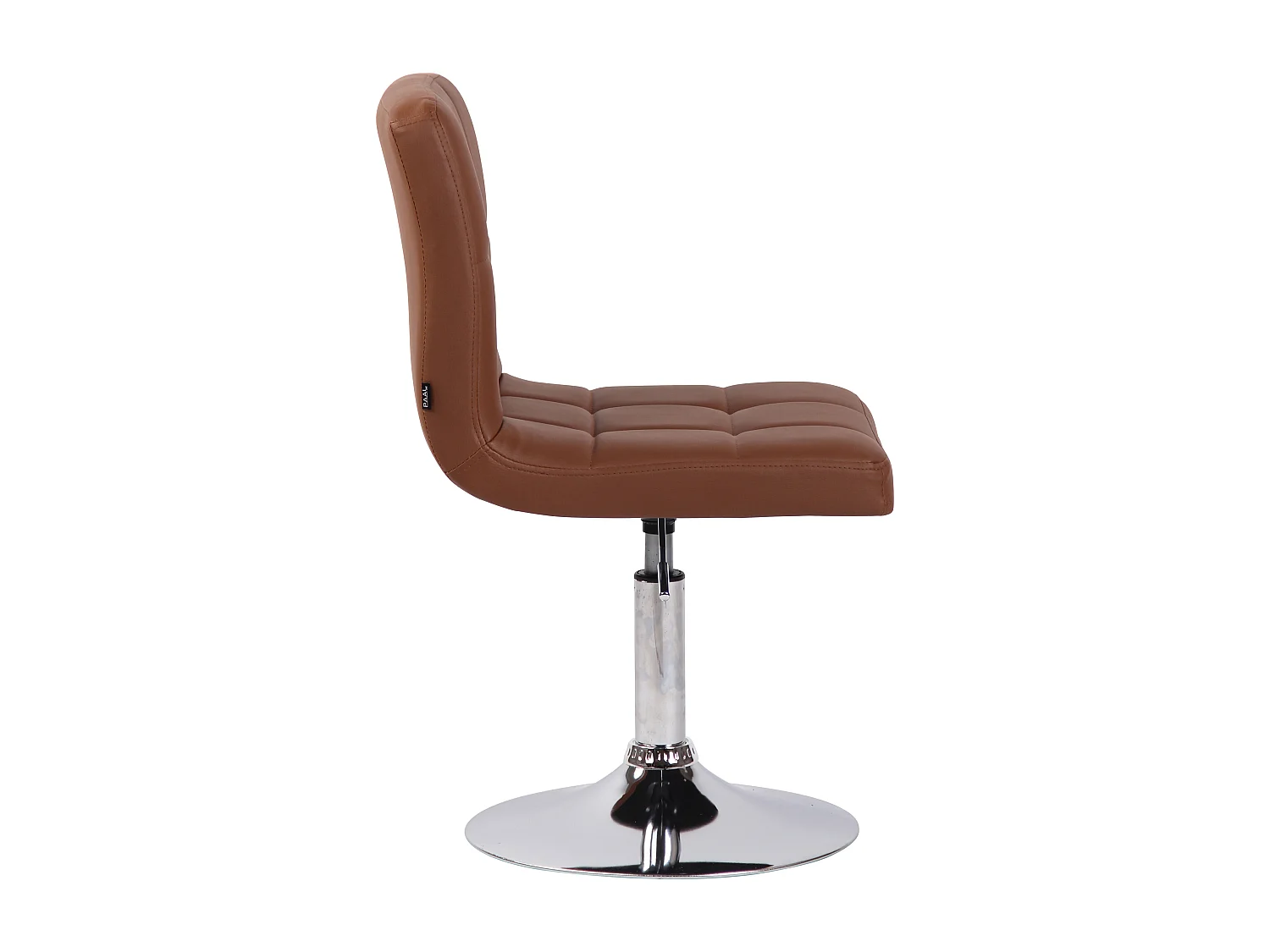 Lot de 4  Chaise longue - Similicuir - Marron clair - Palma V2