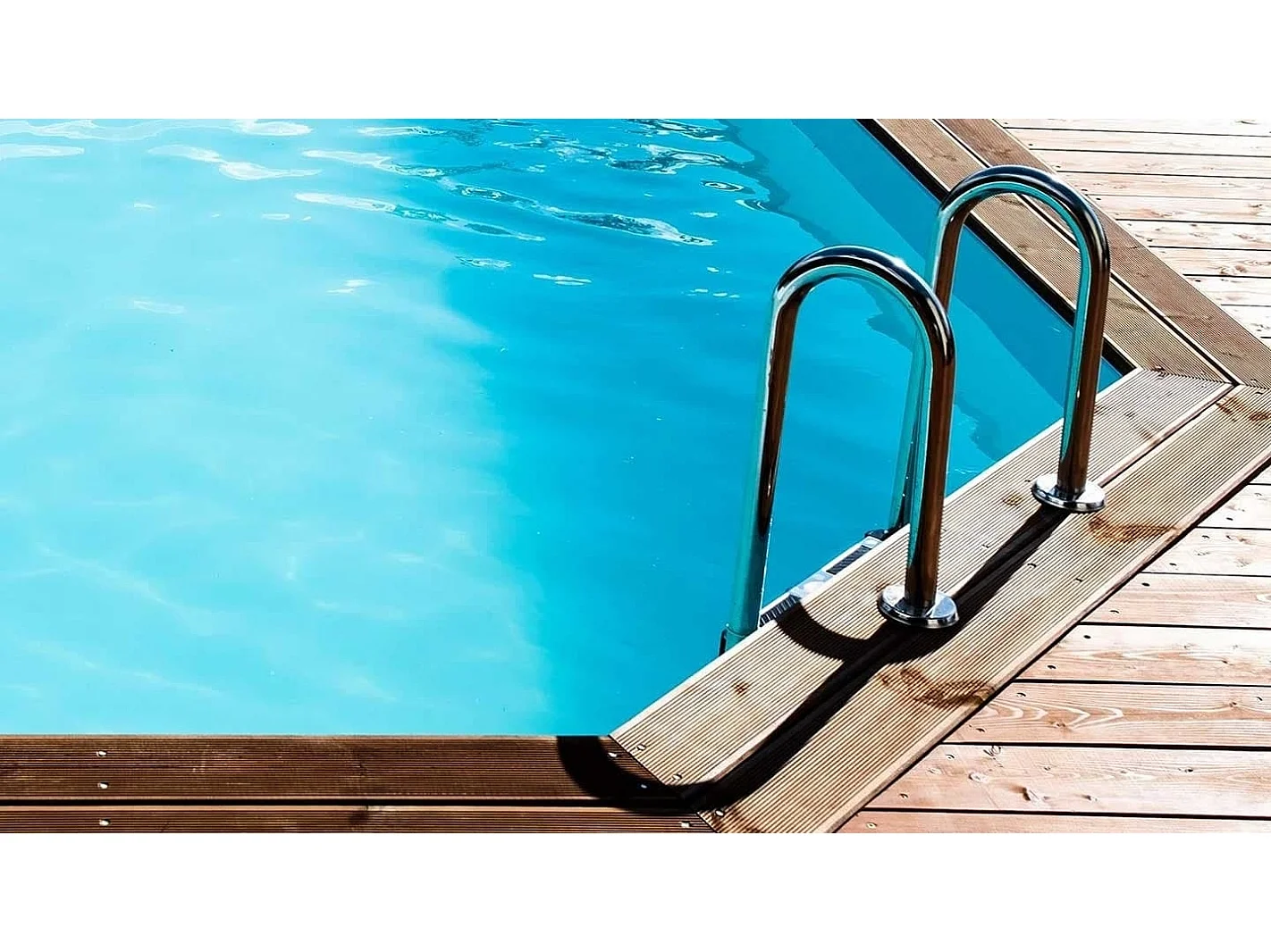 Piscina in legno 3,55x4,09 - H.1,17 m autoportante - BAS732OSP - ALTANKA