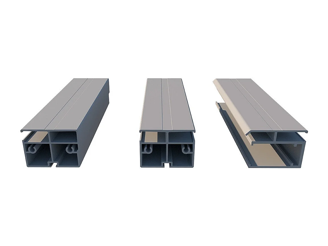 Abri de piscine Horizon - 6.1x2.38 m - polycarbonate alvéolaire 8 mm - pour piscine BAS7306 - ECO306 - ALTANKA