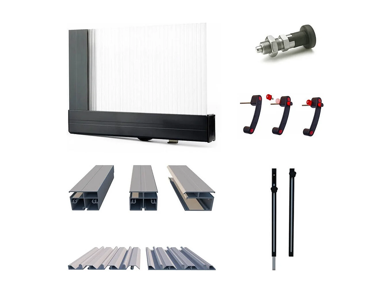 Abri de piscine Horizon - 8.58x3.92 m - polycarbonate alvéolaire 8 mm - pour piscine BAS7309 - ECO309 - ALTANKA