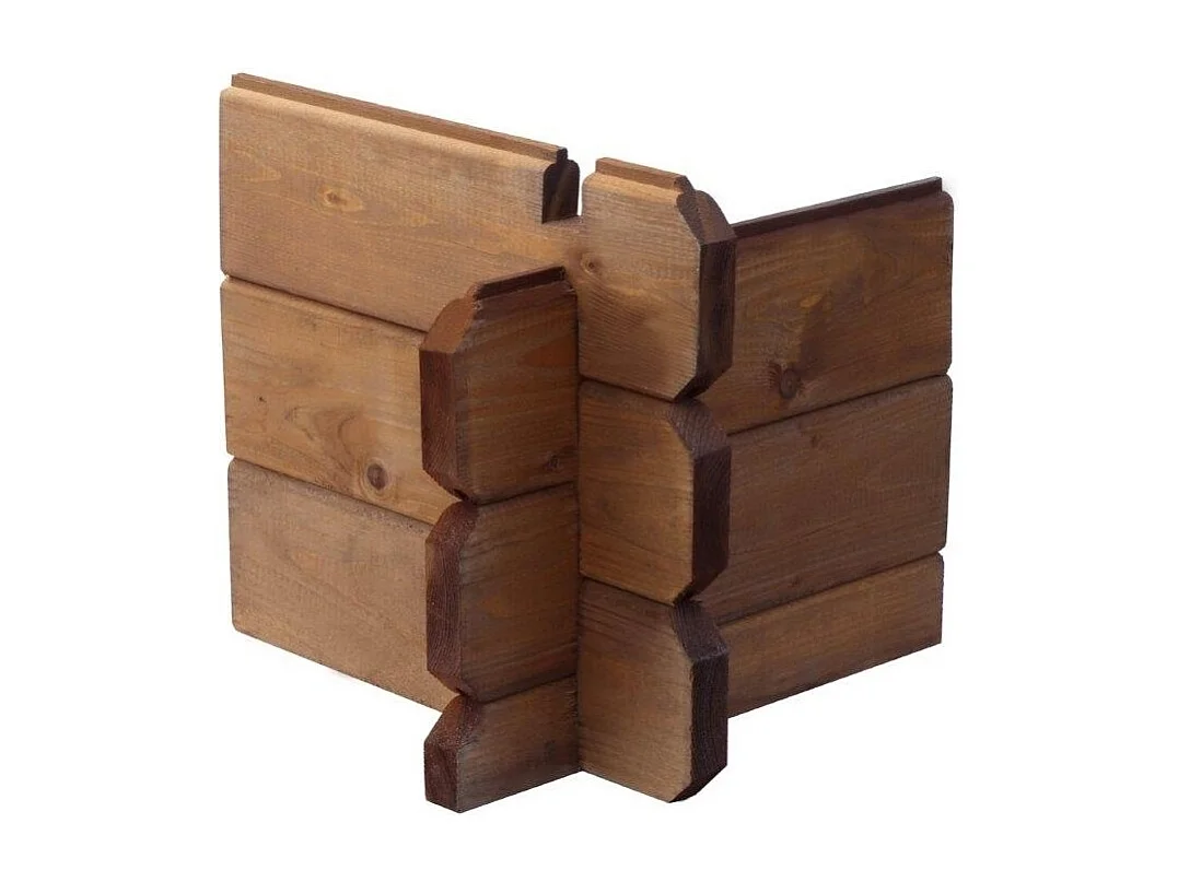 Casetta da giardino in legno - 15.20m2 - 3.90x3.90m - impregnata - 34mm - colore: marrone - DOM563 - ALTANKA