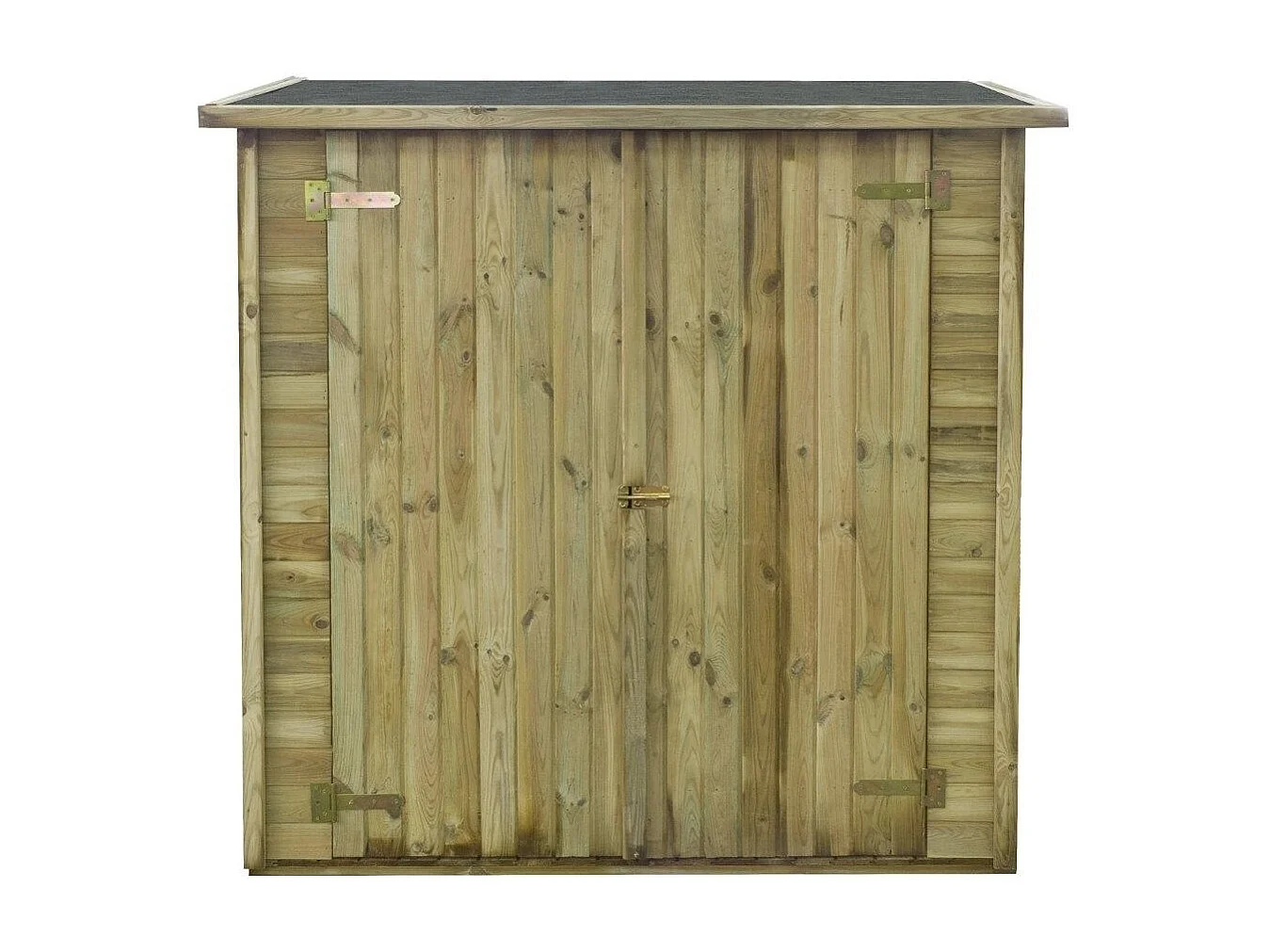 Armoire de jardin à outils 1.66x0.82 m H.1.86 - avec plancher et paroi arrière - DOM84 - ALTANKA