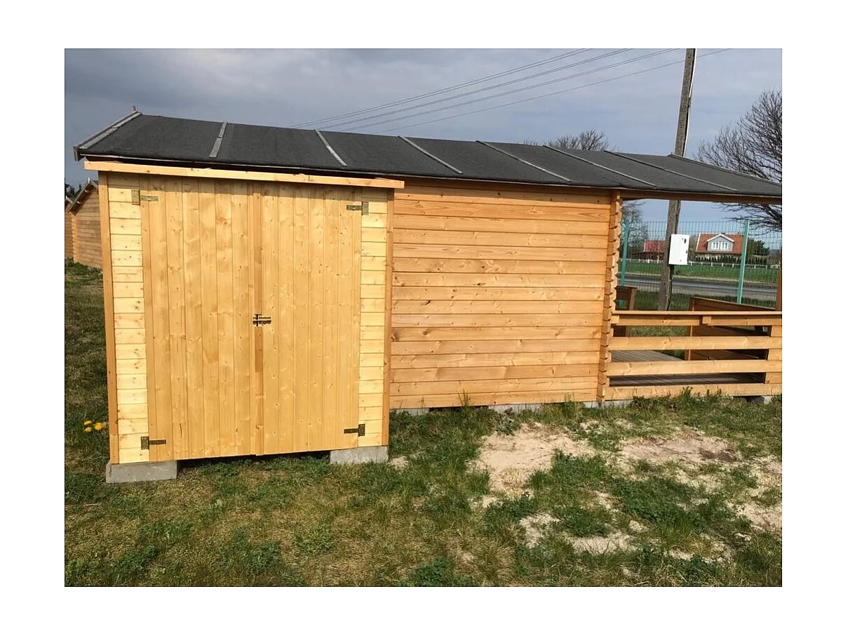 Armoire de jardin à outils 1.66x0.82 m H.1.86 - avec plancher et paroi arrière - DOM84 - ALTANKA