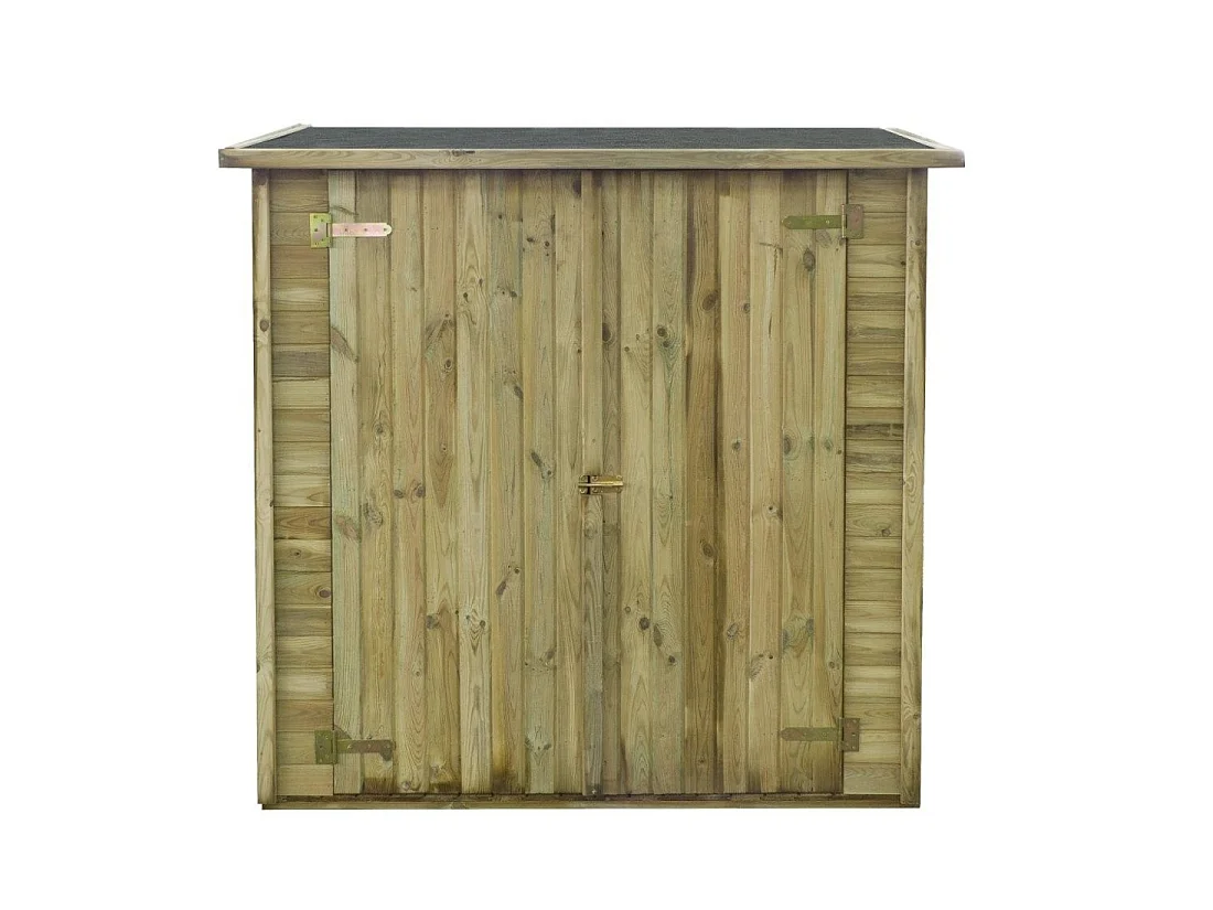 Armadio porta attrezzi da esterno 1.66x0.82 m H.1.86 - con pavimento e parete posteriore - DOM84 - ALTANKA