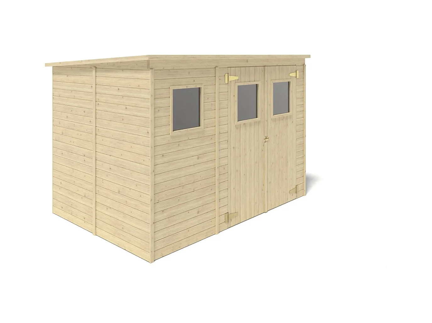 Casetta da giardino in legno 4.86 m2 - 2.70x1.80 m - 12.5 mm - DOM421 - ALTANKA