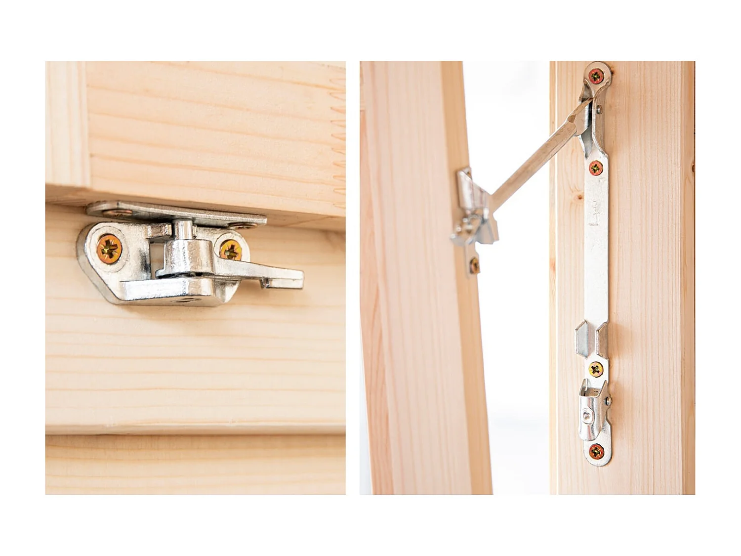 Casetta da giardino in legno - 15.21m2 - 3.90x3.90m - 40mm - colore: naturale - DOM658 - ALTANKA