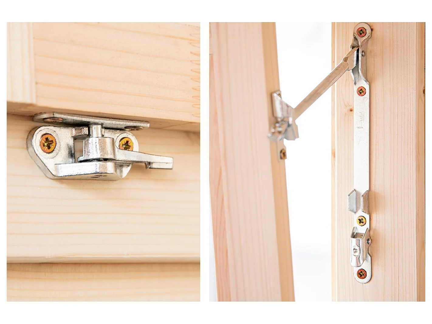 Casetta da giardino in legno - 15.21m2 - 3.9x3.9m - 40mm - colore: naturale - DOM658 - ALTANKA