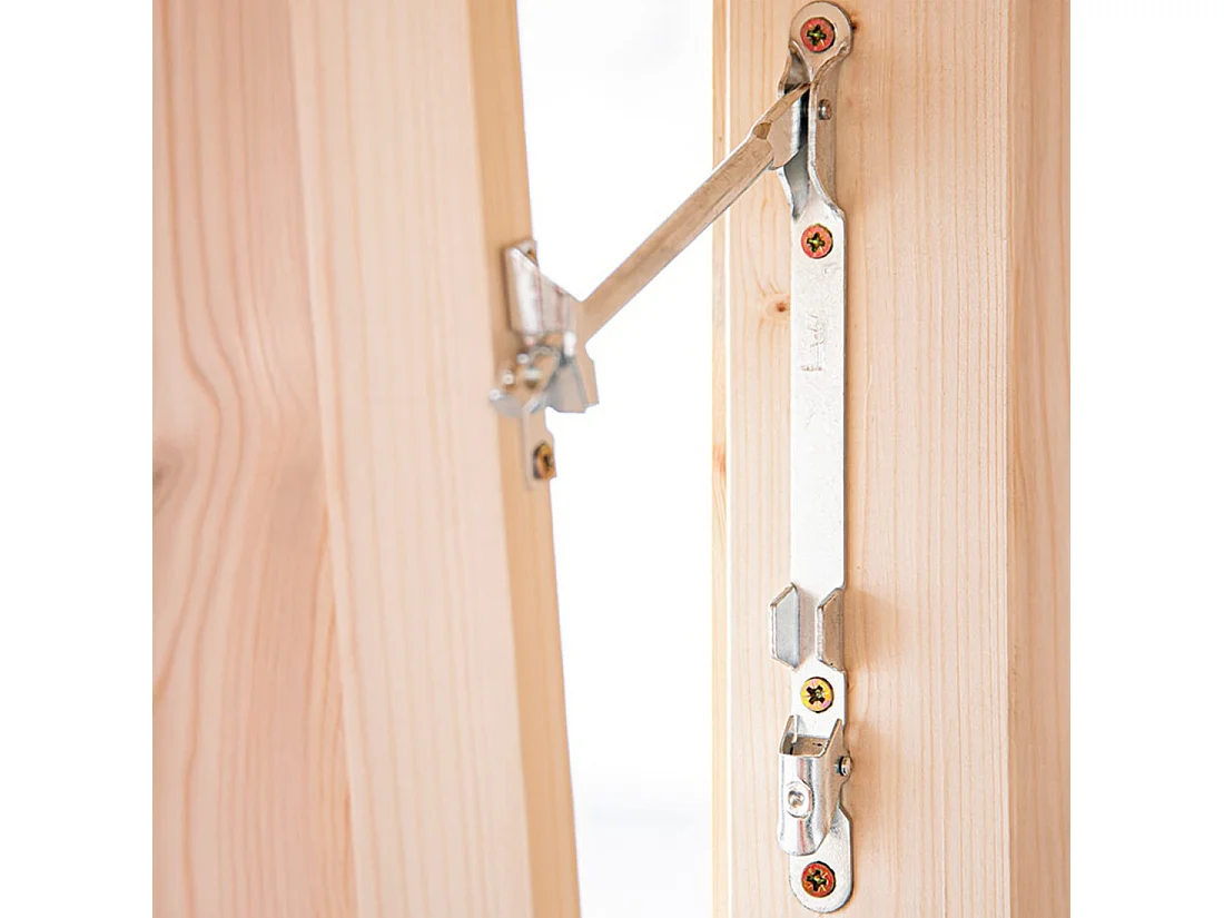Casetta da giardino in legno - 15.21m2 - 3.9x3.9m - 40mm - colore: naturale - DOM658 - ALTANKA