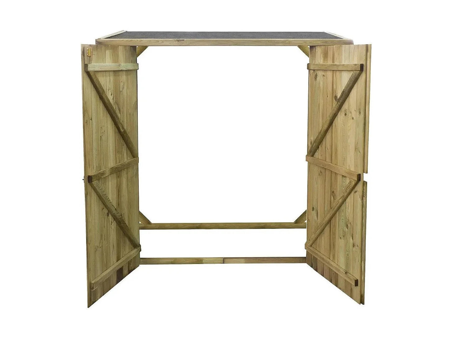 Armadio porta attrezzi da esterno 1.66x0.82 m H.1.86 - DOM85 - ALTANKA