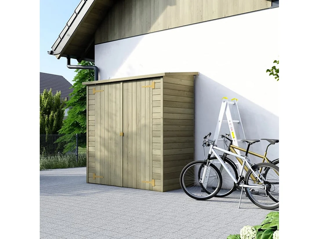 Armadio porta attrezzi da esterno 1.66x0.82 m H.1.86 - DOM85 - ALTANKA
