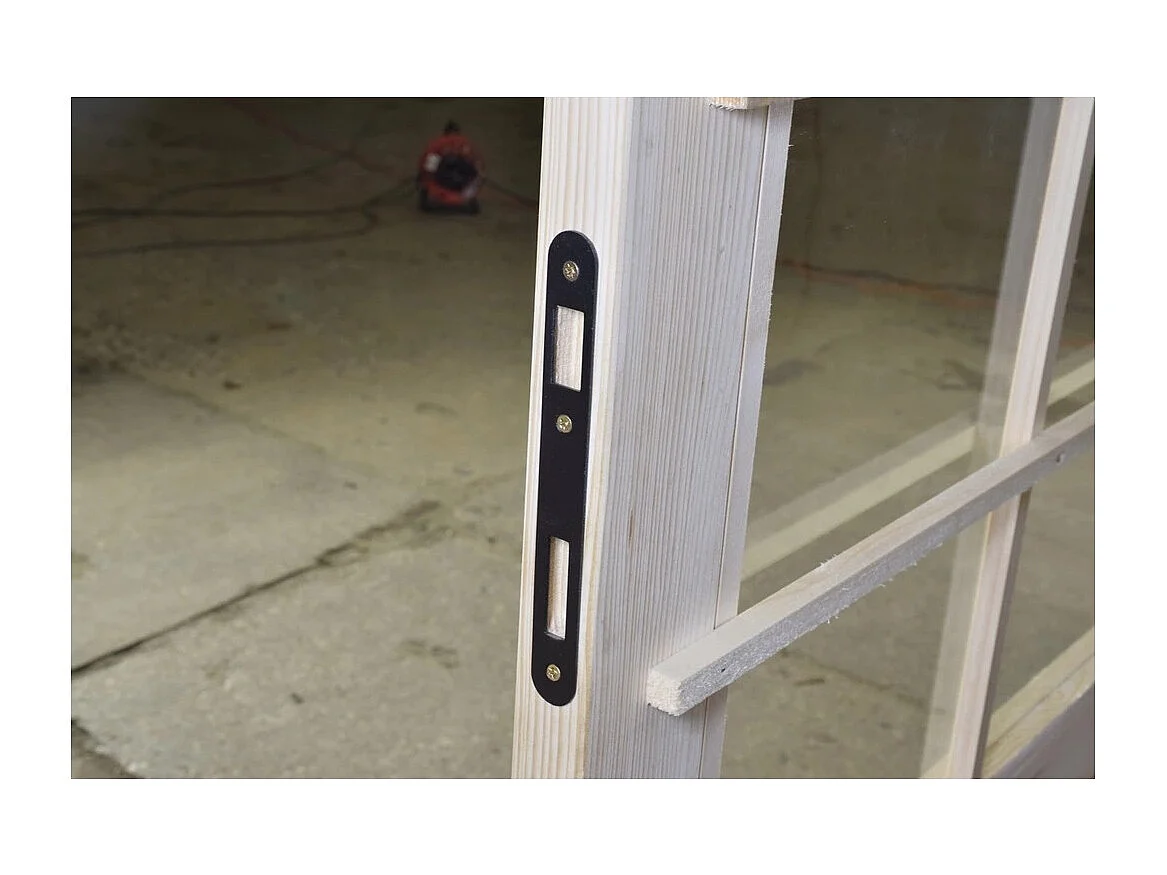 Abri de jardin en bois - 19.2m2 - 4.8x4m - Ep. 40mm - Couleur: naturel - DOM370 - ALTANKA