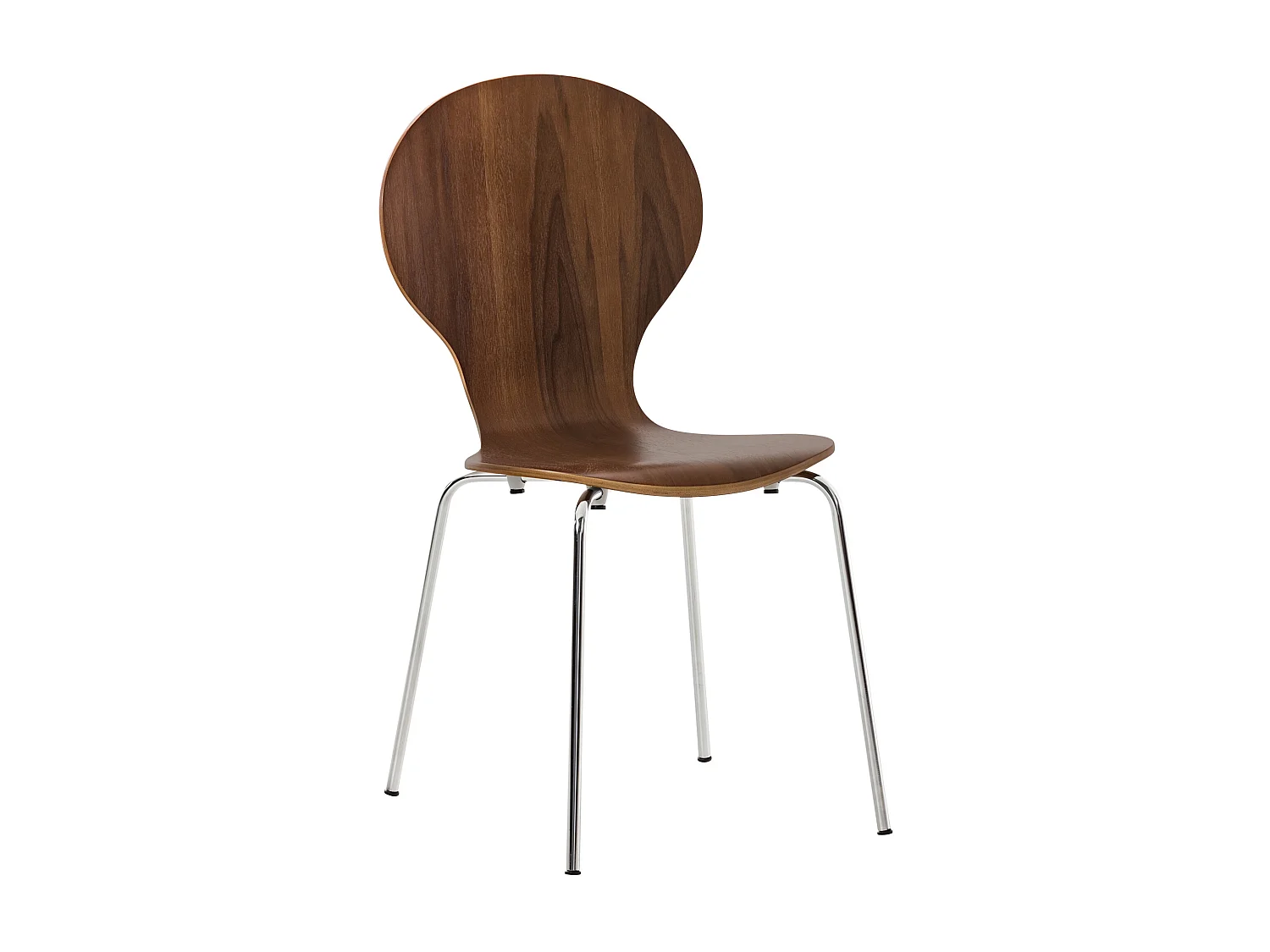 Conferentiestoelen - Hout - walnoot - Diego