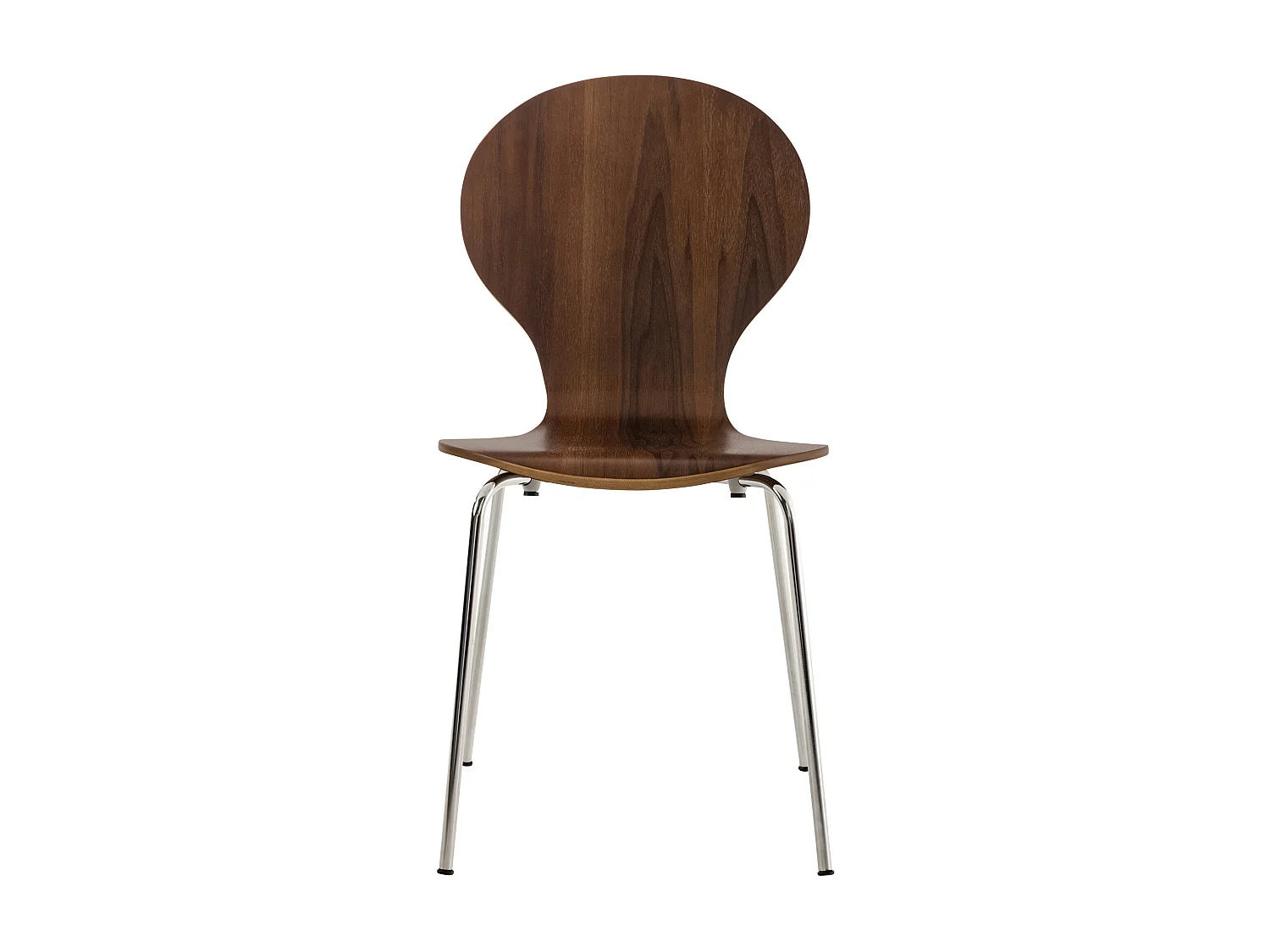 Conferentiestoelen - Hout - walnoot - Diego