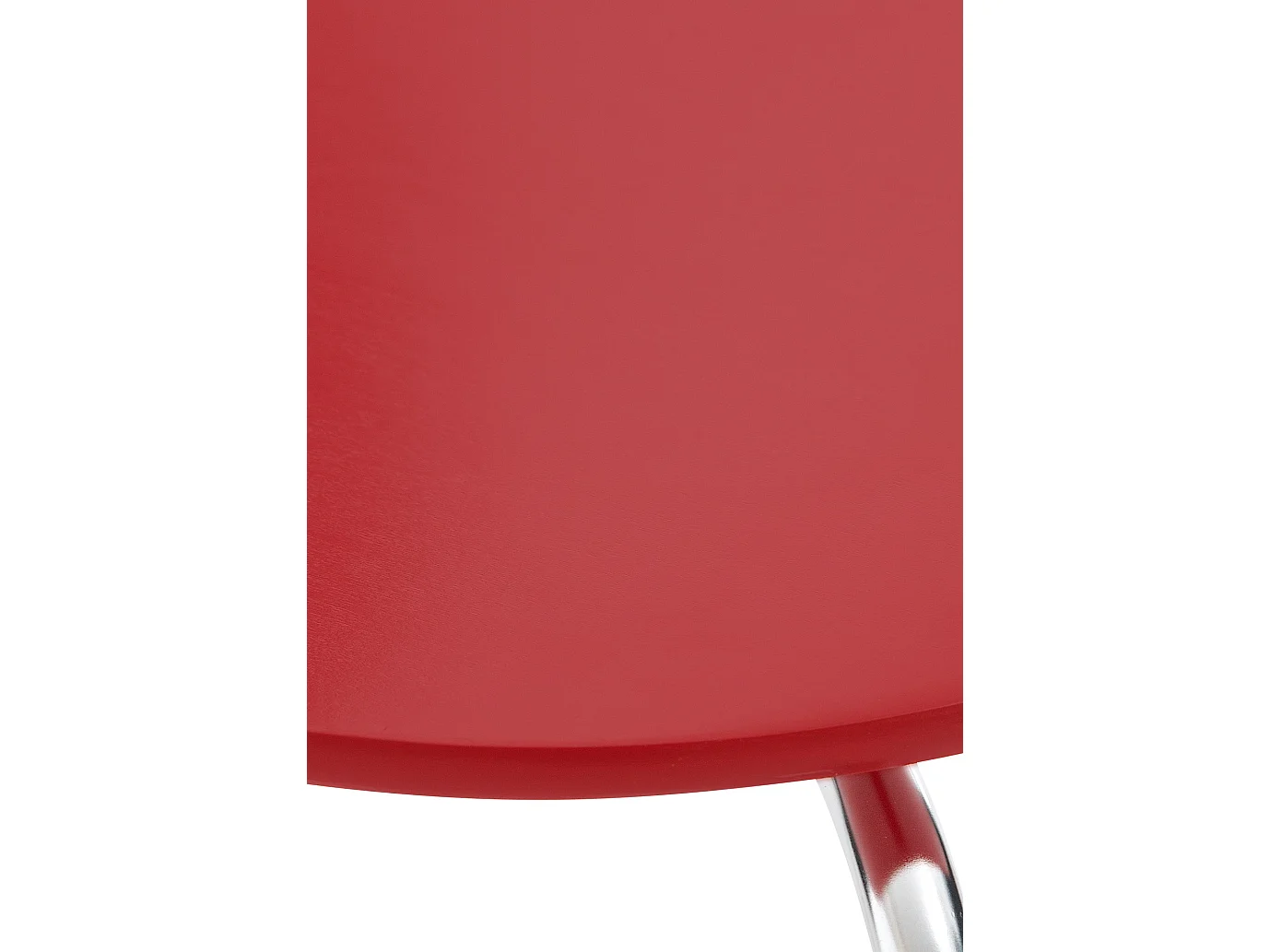 Conferentiestoelen - Hout & roestvrij staal - rood - Diego