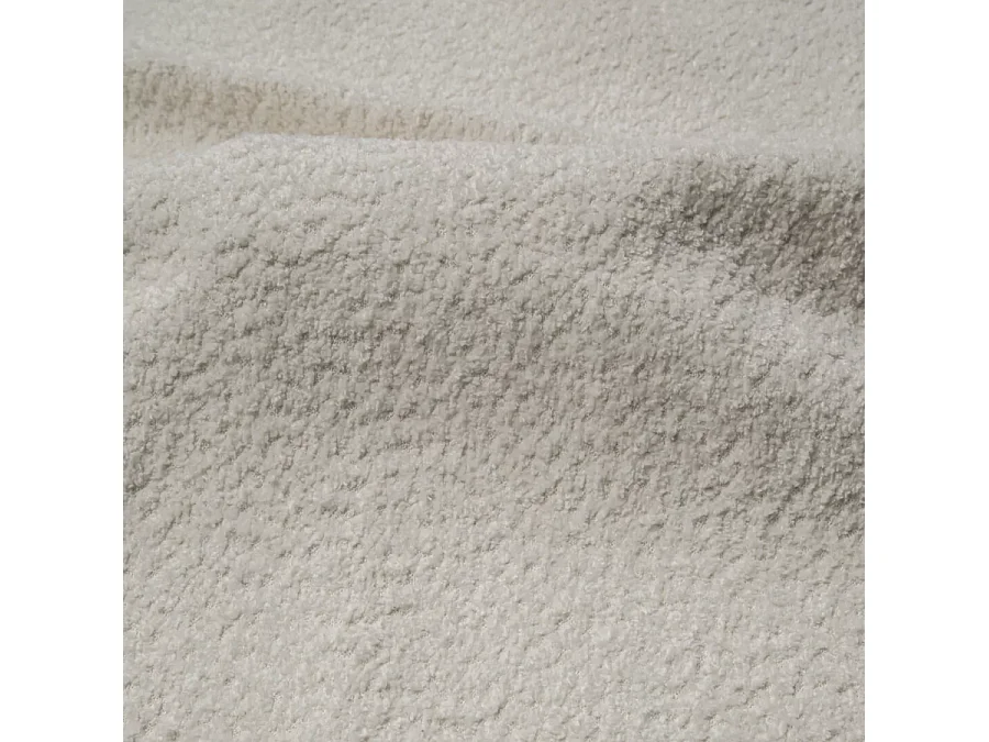 Canapé 4 places bouclette crème 230cm MAEL