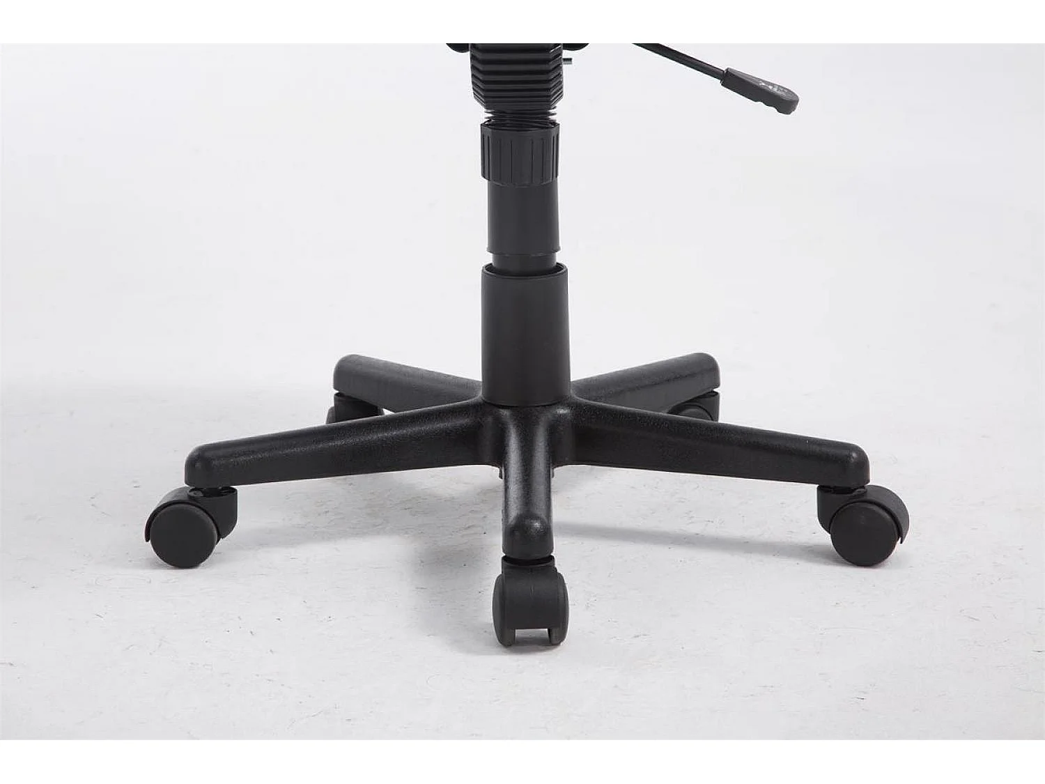 Chaise de bureau - Microfibre & Plastique - Violet - Bastian