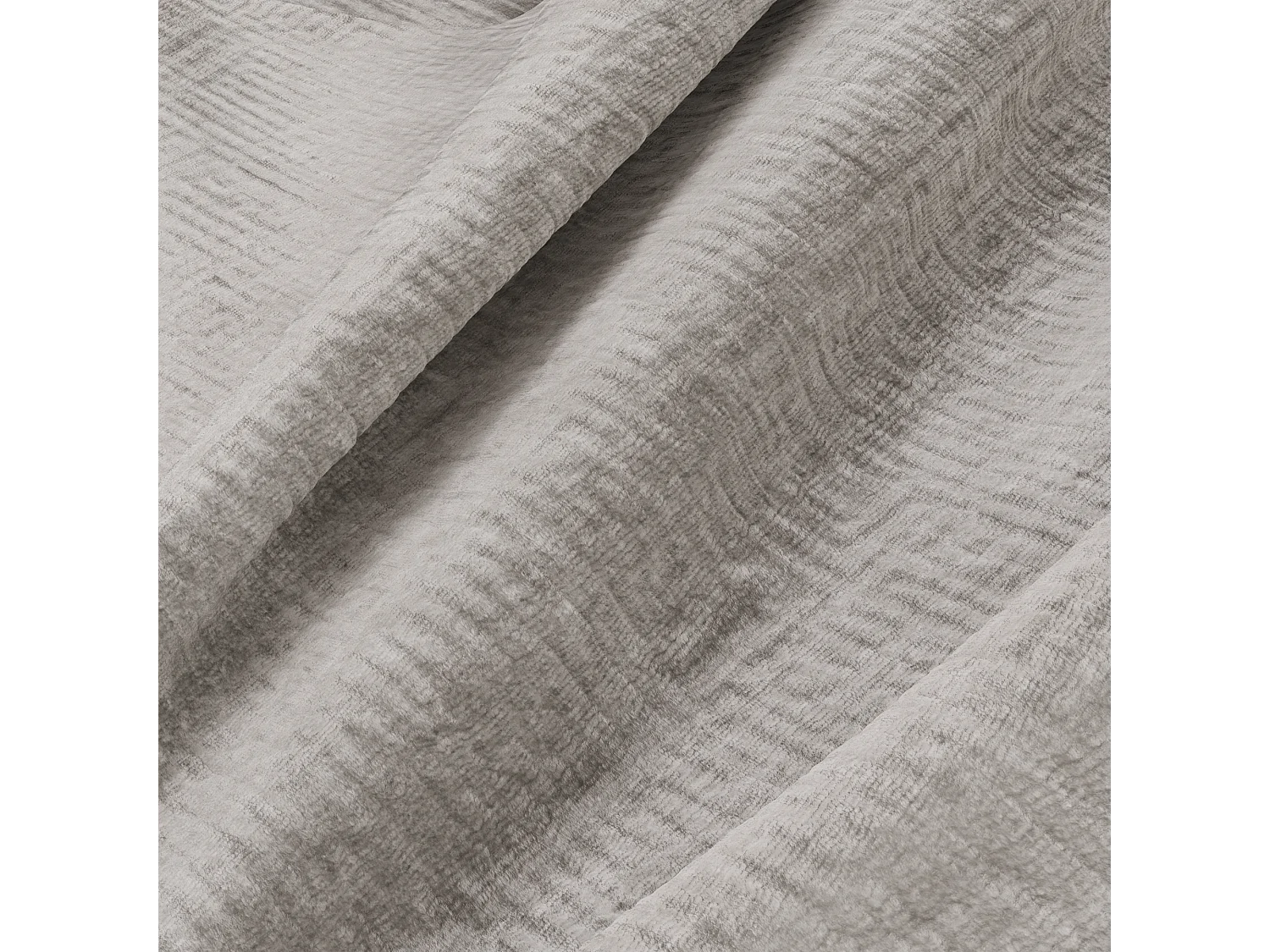 Canapé convertible express dunlopillo velours à motifs beige 160cm JOAN