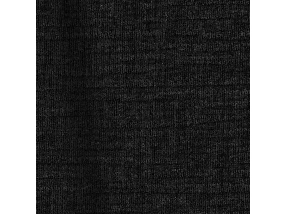 Canapé convertible angle gauche 5 places JOAN en velours anthracite foncé