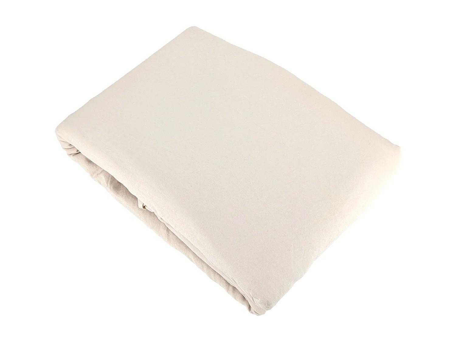 Parure 240x220 cm MILA polyester micro lavée marron sable 3 pièces