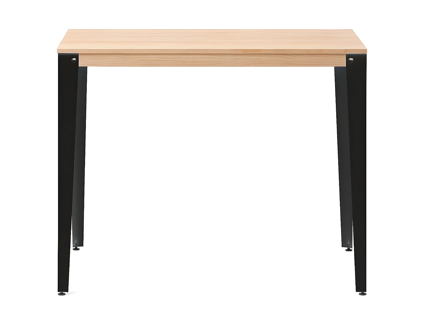 Mesa de Bar Lunds estilo nordico  60x160x110cm Preto – Natural