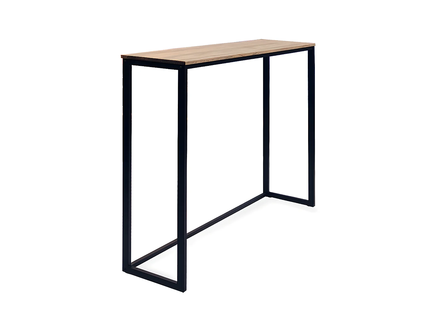 Table Mange debout Icub ECO-Line  - industriel vintage 30x118x110cm Noir-Vintage