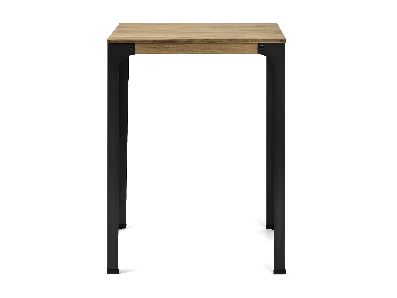 Mesa Alta Bristol 140x80x108cm en madera maciza de pino acabado vintage estilo industrial