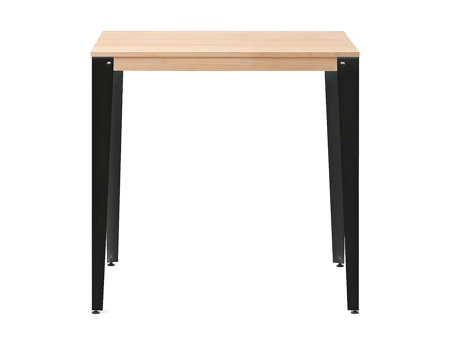 Mesa de Bar Lunds estilo nordico  40x120x110cm Preto – Natural