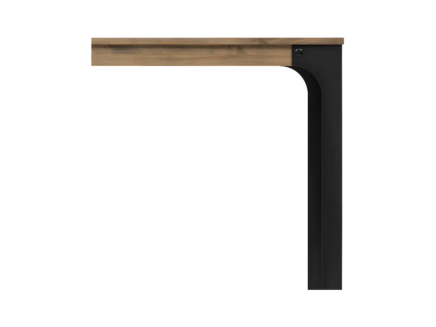 Mesa alta de bar Bristol – Estilo industrial vintage. 70X70x108h.