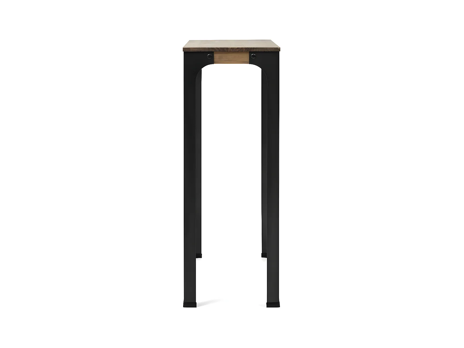 Mesa alta de bar Bristol – Estilo industrial vintage. 70X70x108h.