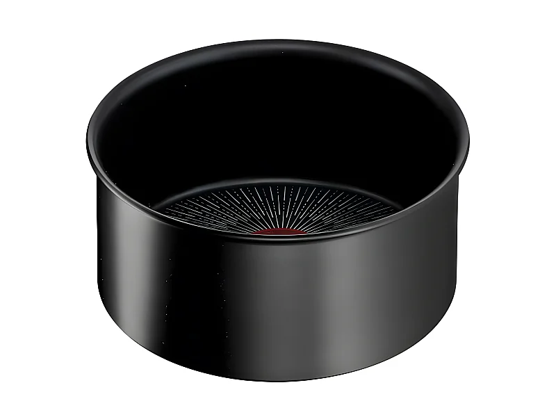 Casserole Ingenio Eco Resist 18 cm TEFAL - Krasbestendige Titanium anti-aanbaklaag - Afneembare handgreep - Gemaakt in Frankrijk