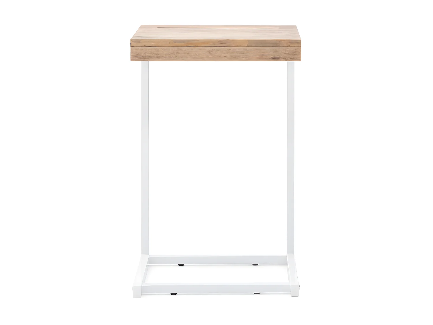 Table pour tablette / portable  ECO 50x36x63 cm Blanc-Vieilli