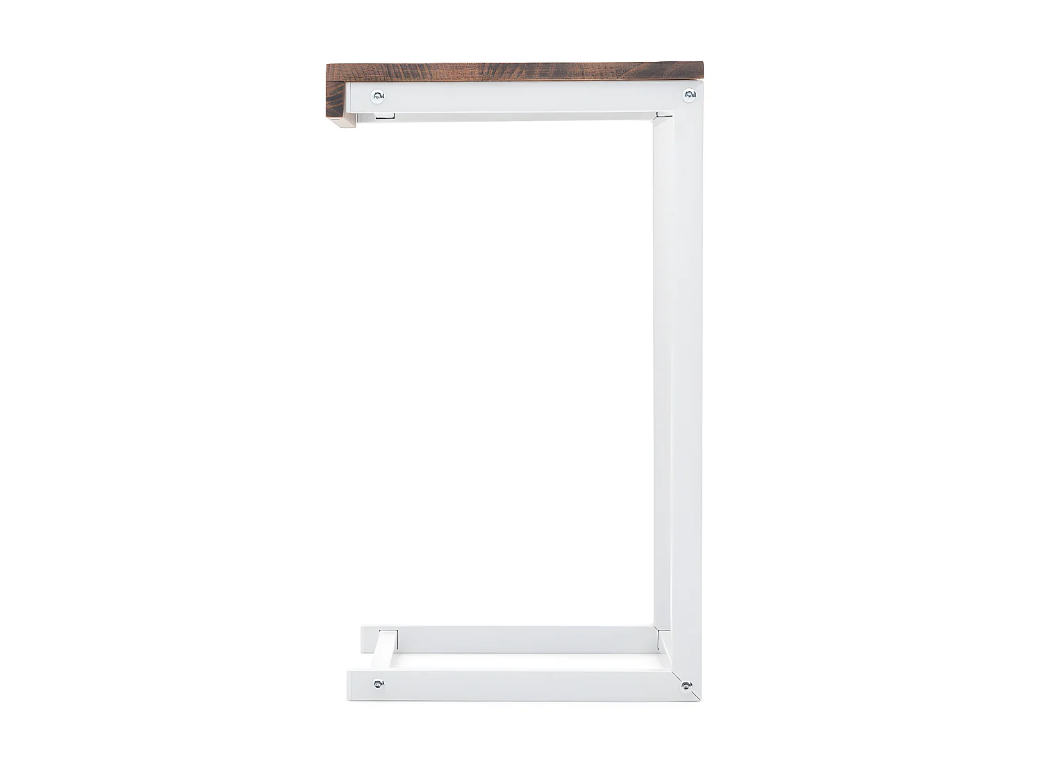 Table pour tablette / portable  ECO 50x36x63 cm Blanc-Vieilli