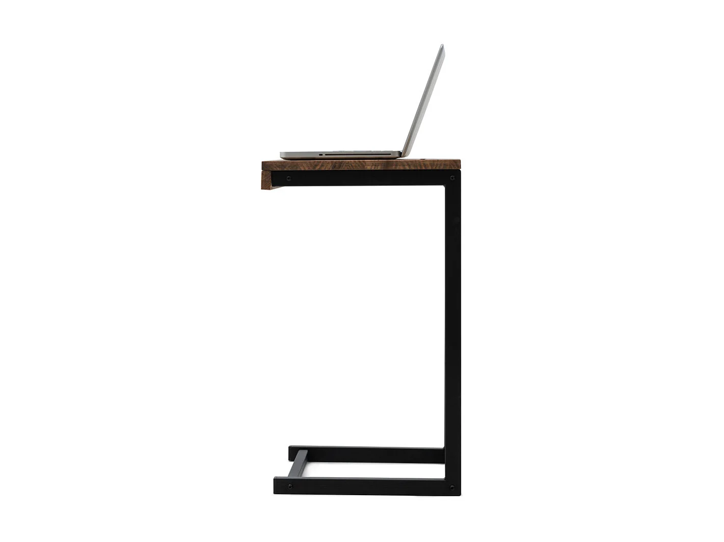 ICub Computer Table 36x40x63cm per divano nero in stile industriale vintage Box Furniture