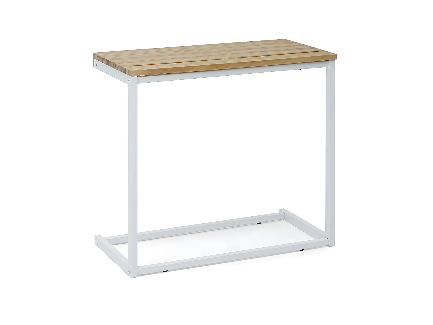 Table pour tablette / portable  ECO 70x36x63 cm Blanc-Vieilli