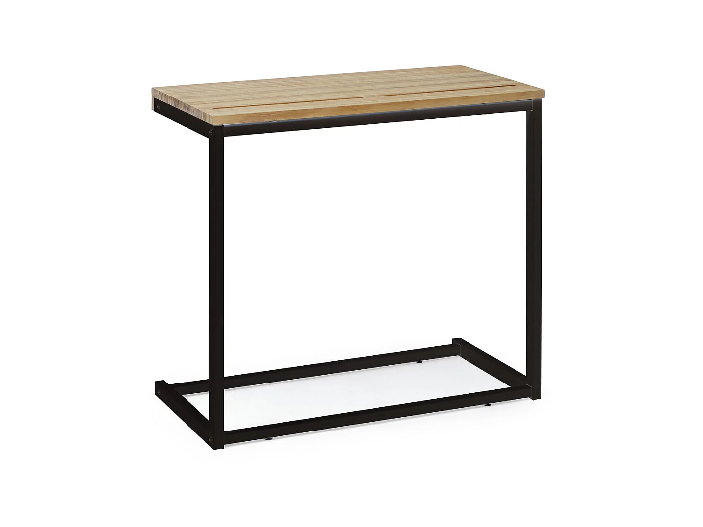 Table pour tablette / portable  ECO 70x36x63 cm Noir-Vieilli
