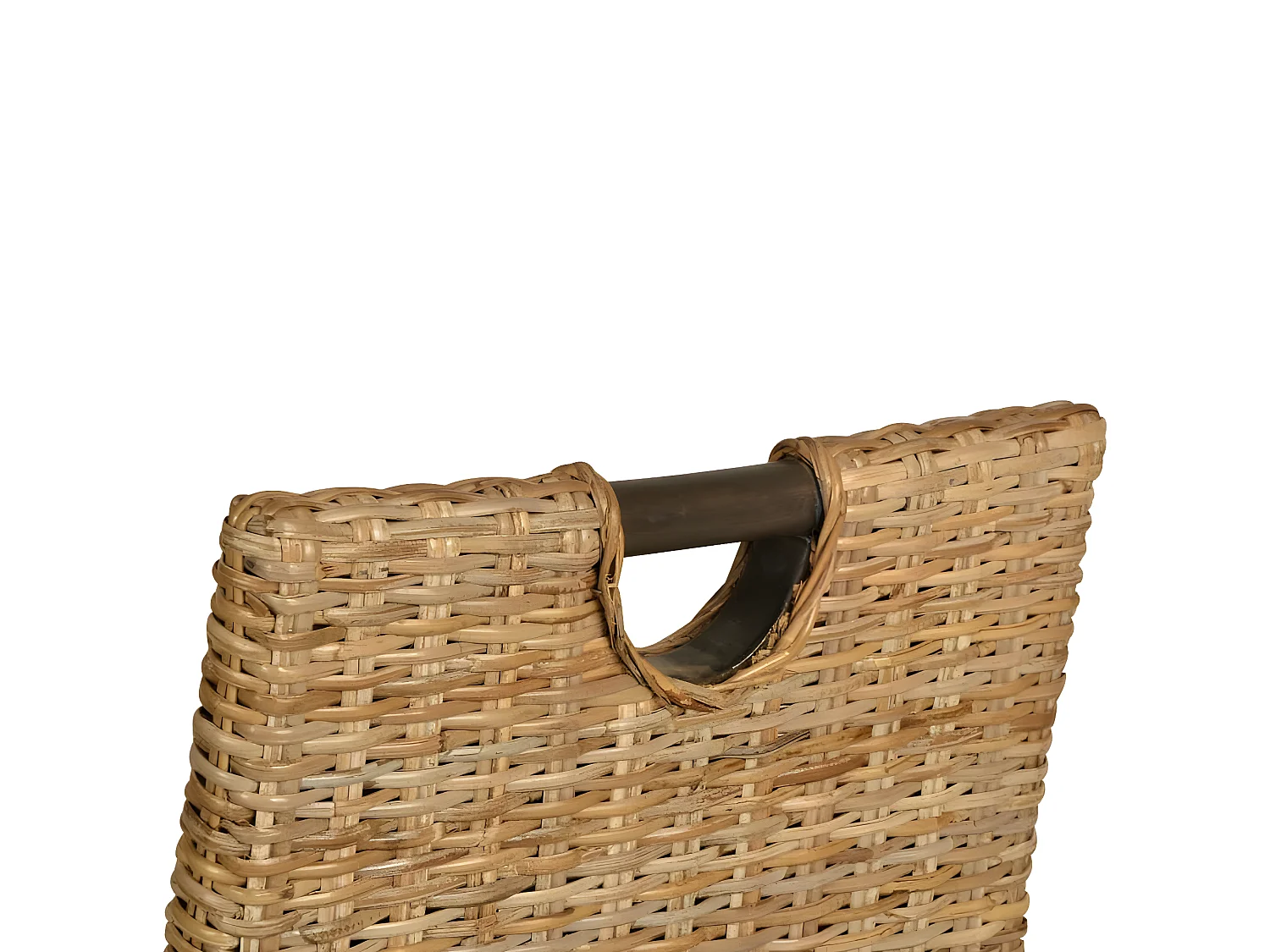 Eetkamerstoelen set van 4 rotan Kubu mangohout