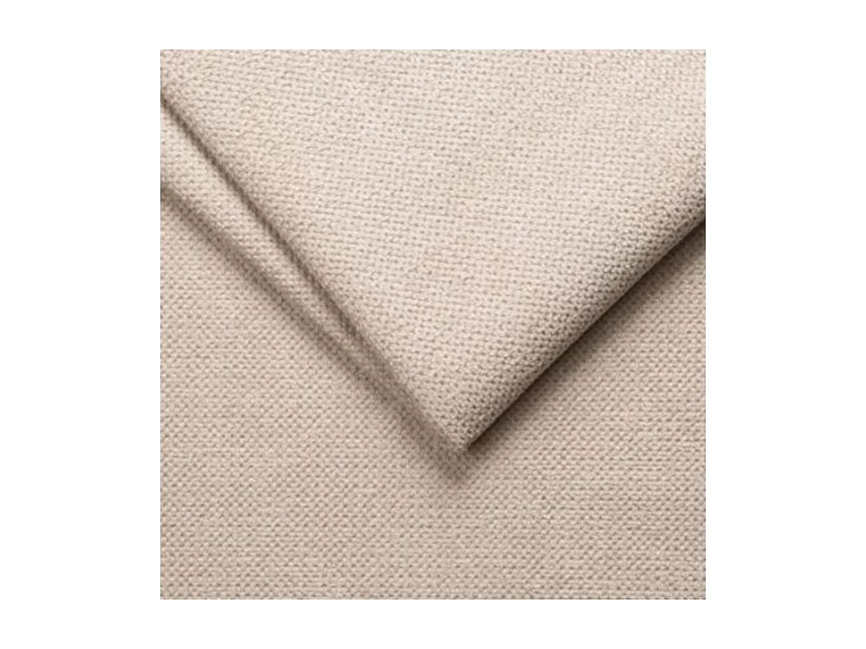 Pouf NOVA tissu beige 1 place