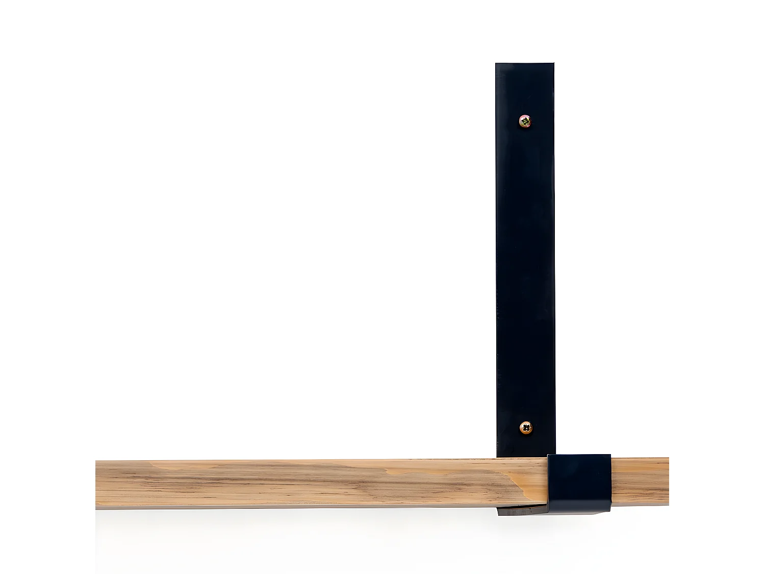 Mensola da muro in legno massiccio de pino. Modello Bristol. Legno invechiatto in stile industriale. 120 cmx30cm. 30 mm spessore