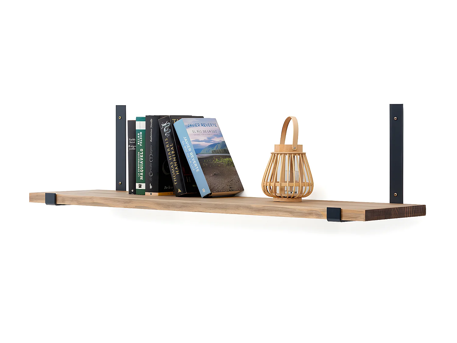 Wandregal Bristol – Industriestil 140x30x3 cm